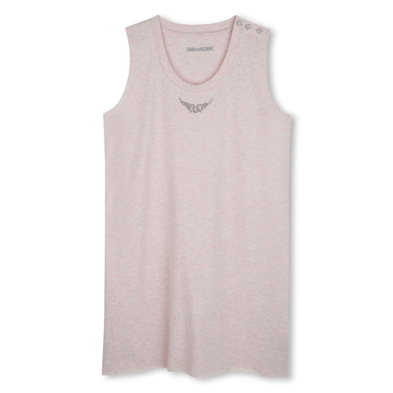 Dress with diamantés ZADIG & VOLTAIRE 
                    GIRL