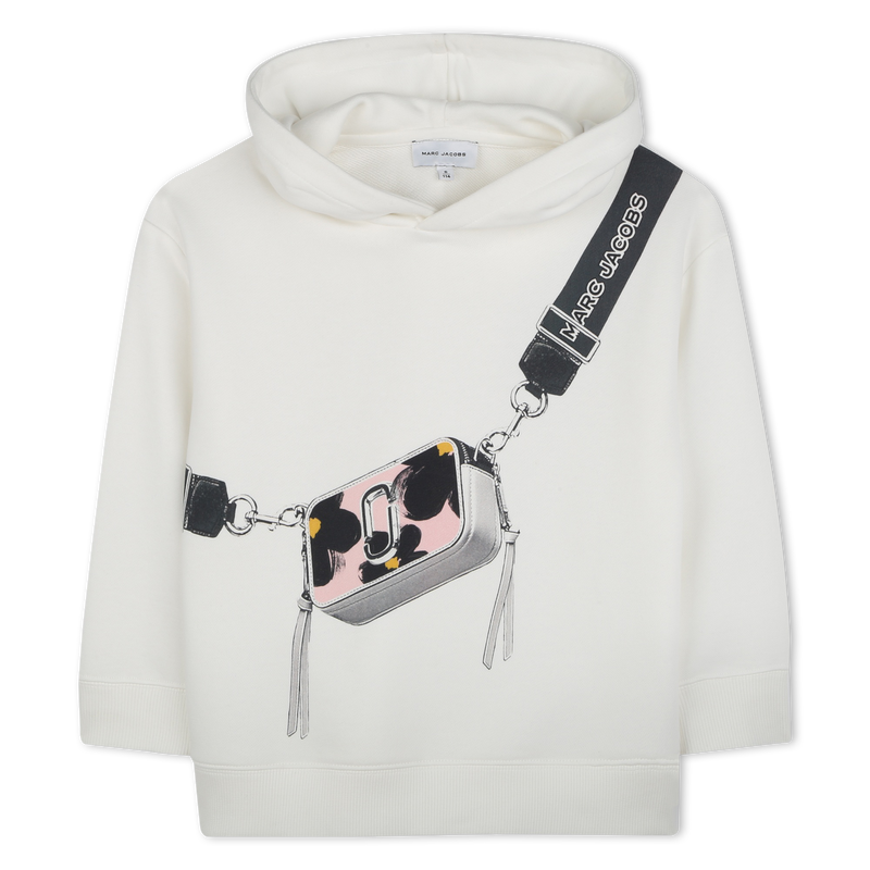 Hooded fleece sweatshirt THE MARC JACOBS 
                    GIRL