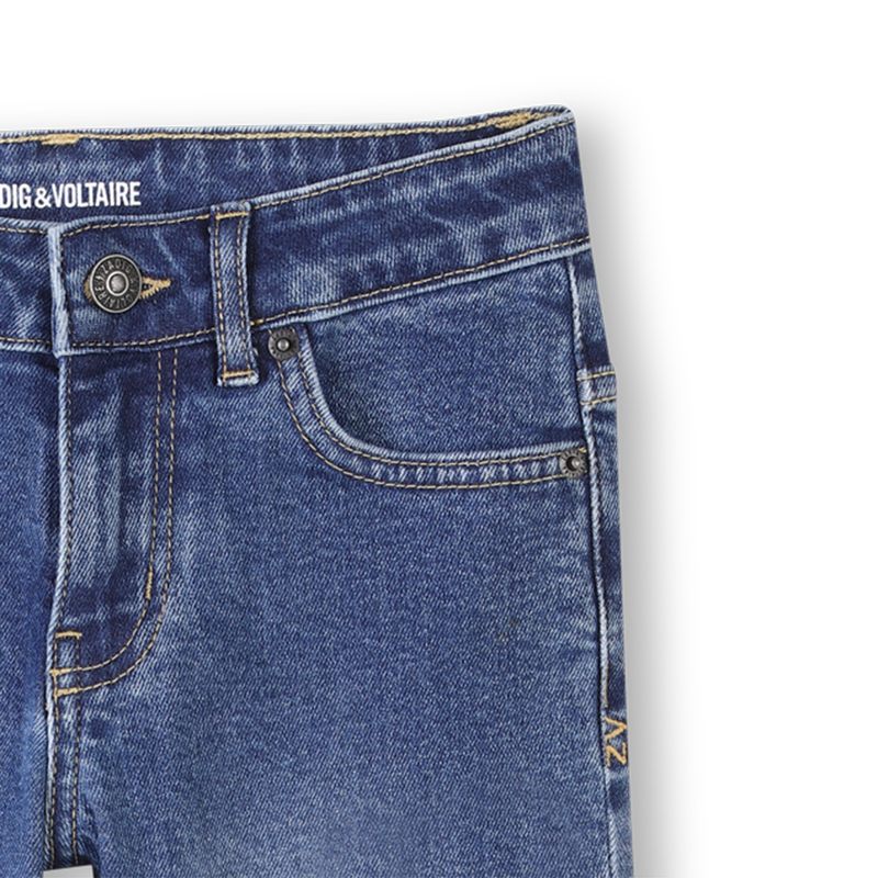 Straight adjustable jeans ZADIG & VOLTAIRE 
                    BOY