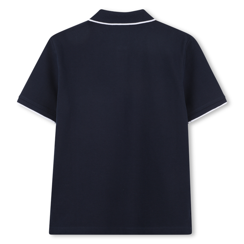 Straight cotton polo shirt BOSS 
                    BOY