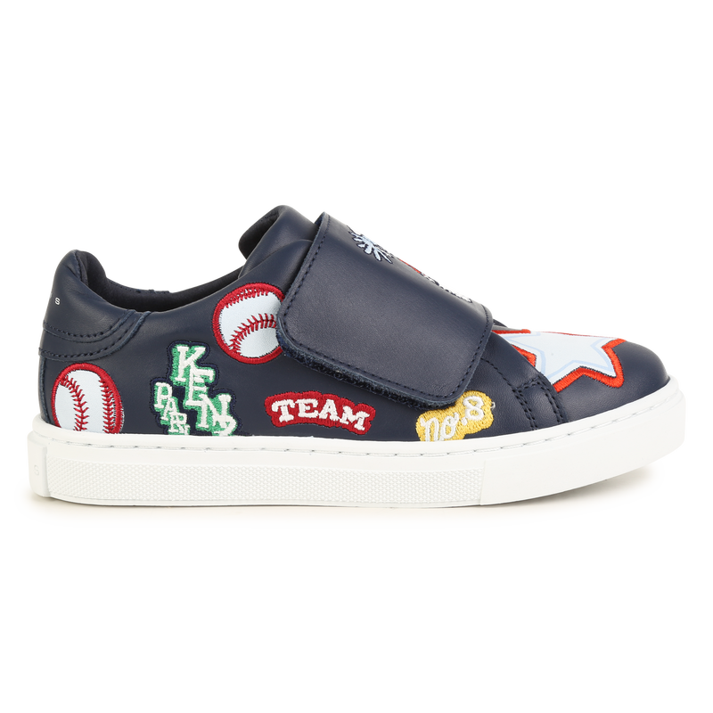 Embroidered velcro sneakers KENZO KIDS 
                    UNISEX