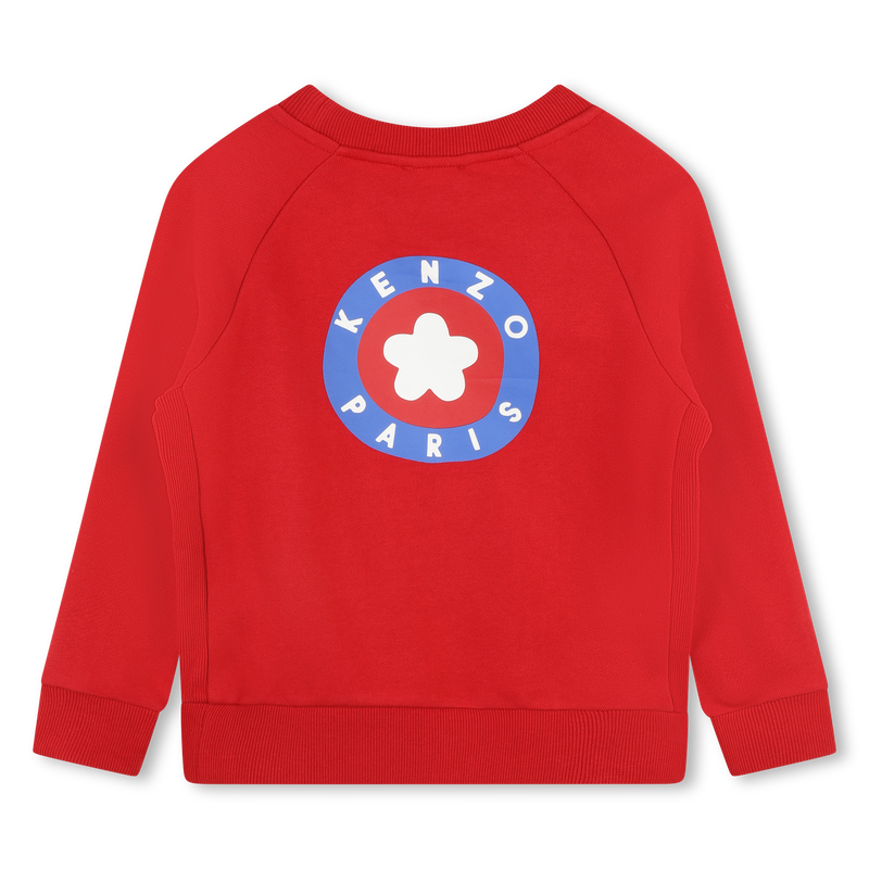 Printed Fleece Sweatshirt KENZO KIDS 
                    BOY