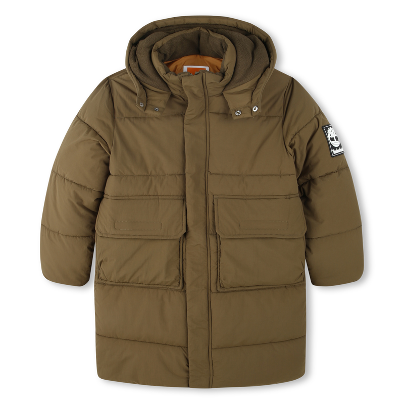 Hooded Water-Repellent Parka TIMBERLAND 
                    BOY