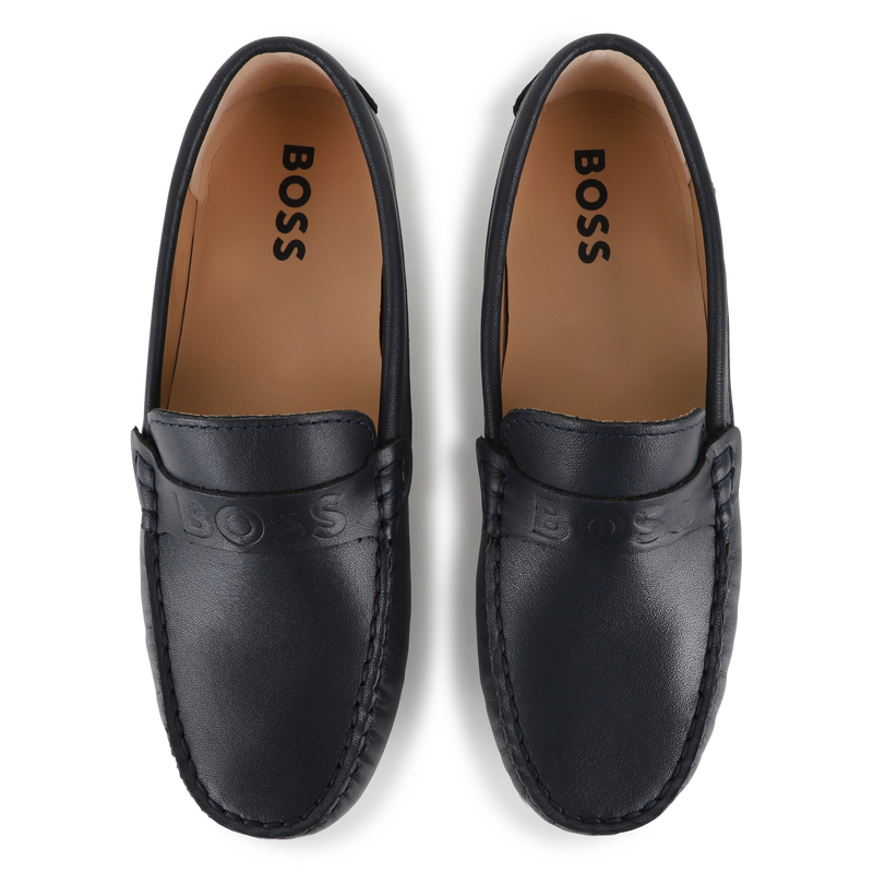 Leather loafers BOSS 
                    BOY