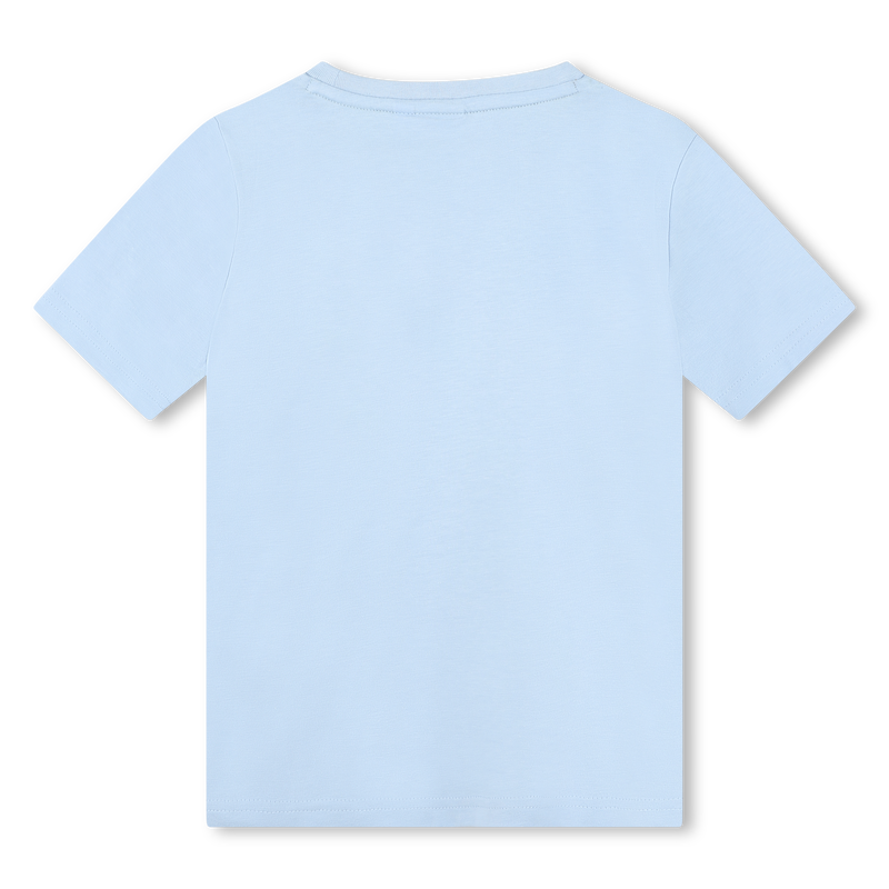 Cotton round-collar T-shirt BOSS 
                    BOY