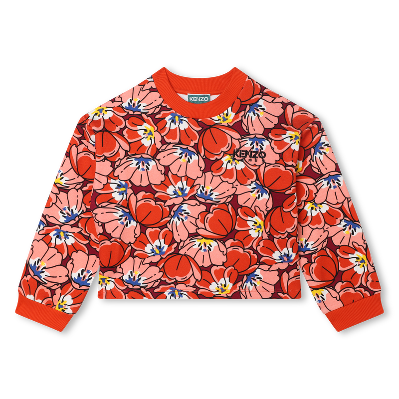 Floral-print pullover KENZO KIDS 
                    GIRL