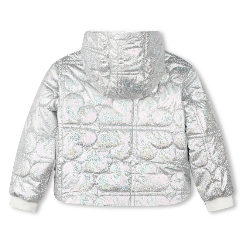 Metallic Hooded Puffer Jacket BILLIEBLUSH 
                    GIRL