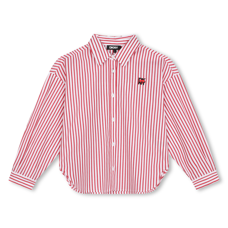 Printed Striped Shirt DKNY 
                    GIRL