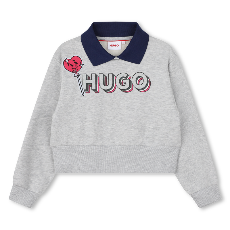 Lollipop Patch Sweatshirt HUGO 
                    GIRL