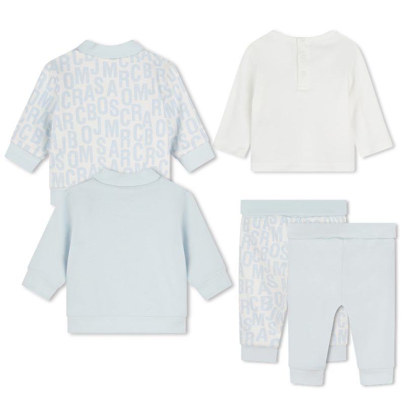 Three-Piece Cotton Set THE MARC JACOBS 
                    UNISEX