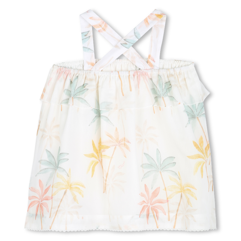 Strappy printed dress CHLOE 
                    GIRL