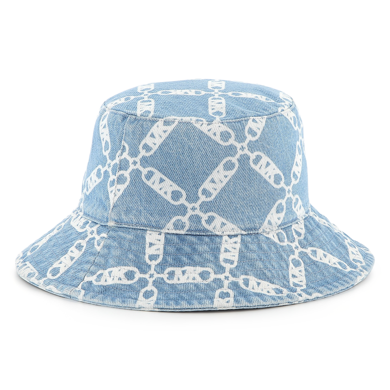 Illustrated denim bucket hat MICHAEL KORS 
                    GIRL