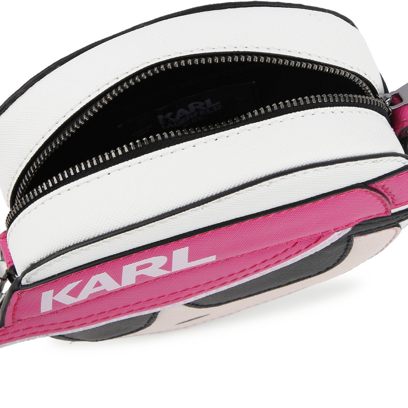 Adjustable zipped handbag KARL LAGERFELD KIDS 
                    GIRL