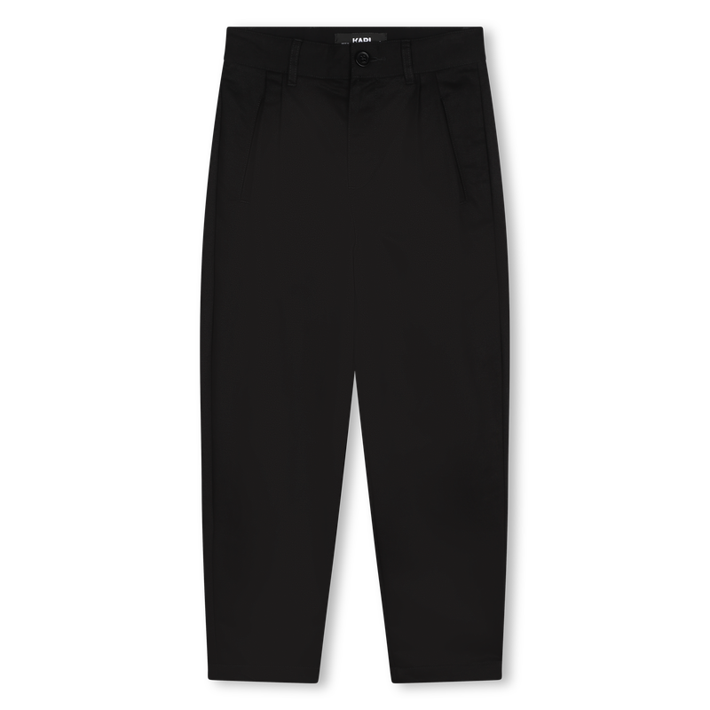 Pleated Trousers KARL LAGERFELD KIDS 
                    BOY