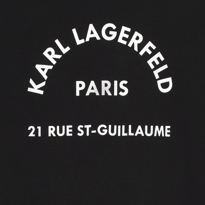 Straight Two-Tone Dress KARL LAGERFELD KIDS 
                    GIRL
