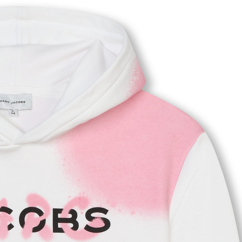 Cropped Fleece Sweatshirt THE MARC JACOBS 
                    GIRL