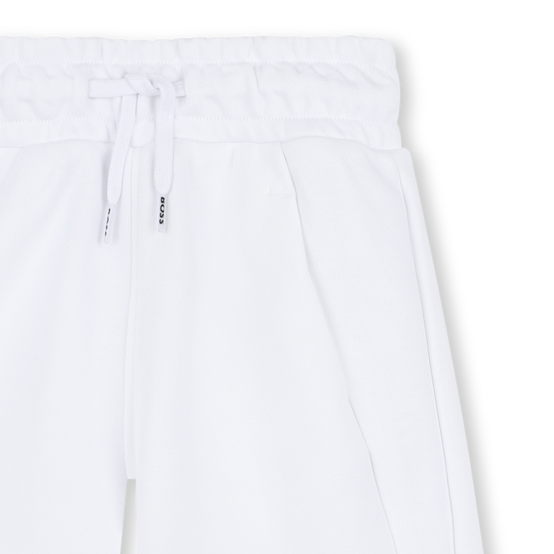 Plain fleece Bermuda shorts BOSS 
                    BOY