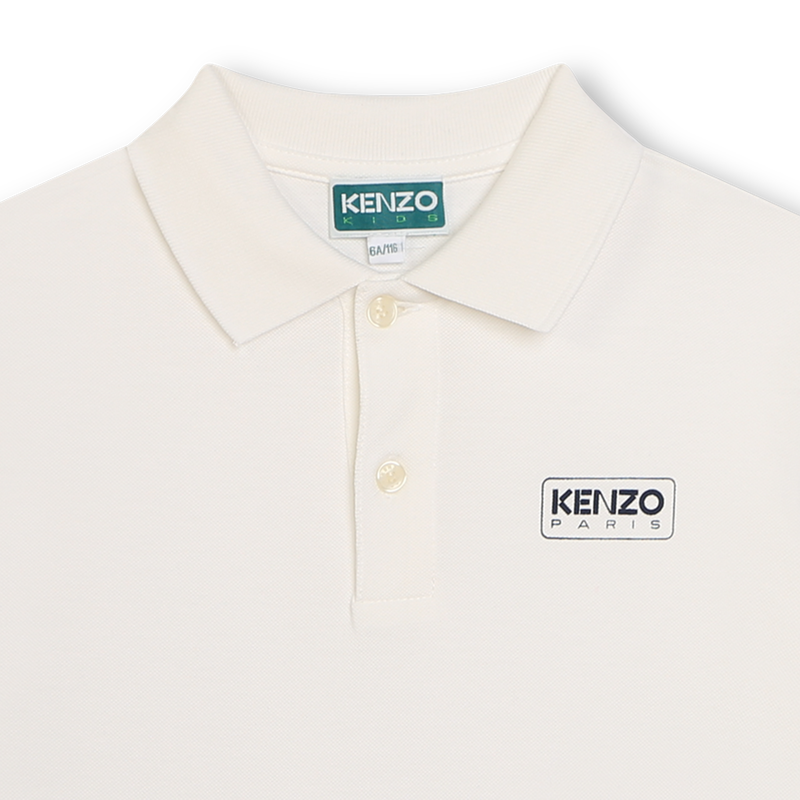 Logo short-sleeved polo KENZO KIDS 
                    BOY