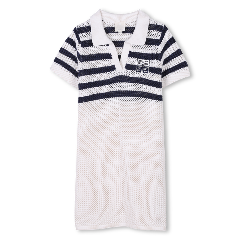 Striped tricot dress GIVENCHY 
                    GIRL