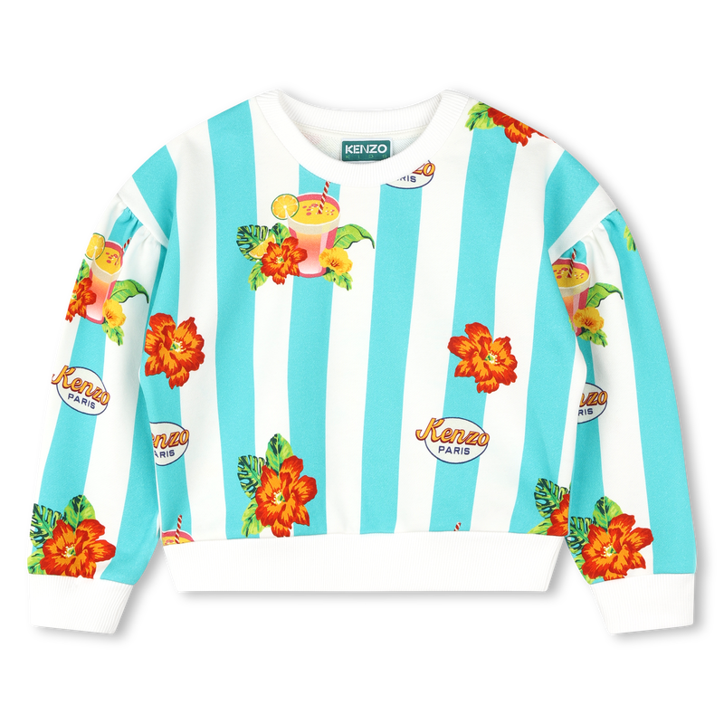 Fleece sweatshirt KENZO KIDS 
                    GIRL