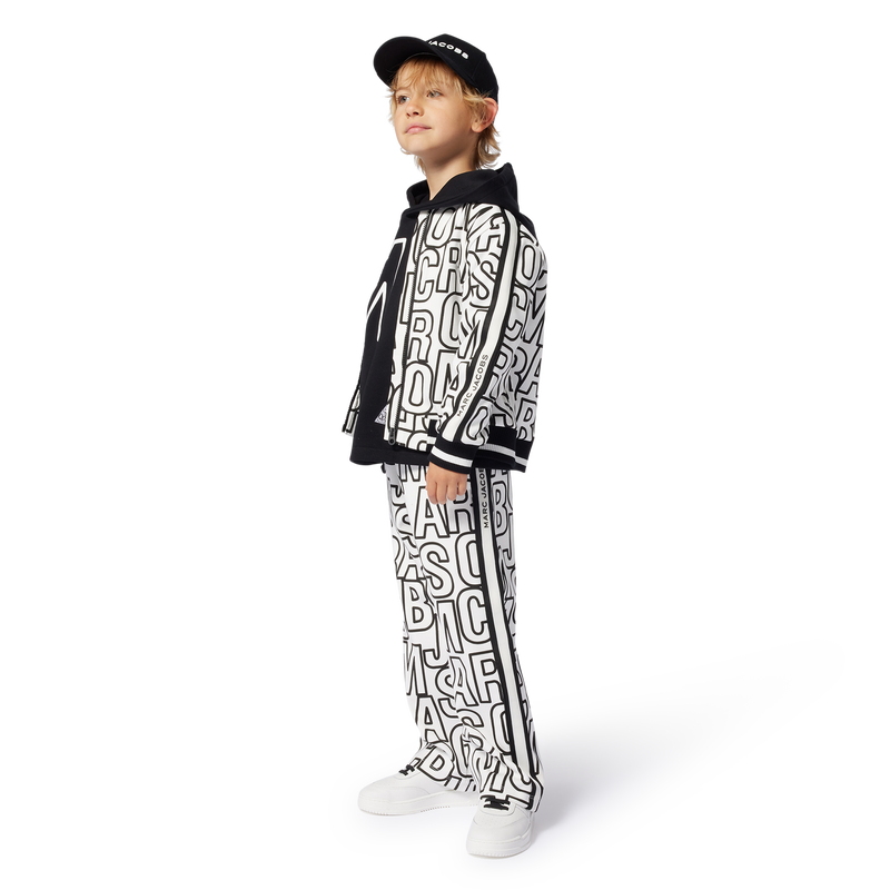 Printed zip-up cardigan THE MARC JACOBS 
                    BOY