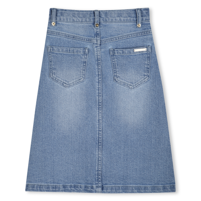 Denim midi skirt MICHAEL KORS 
                    GIRL