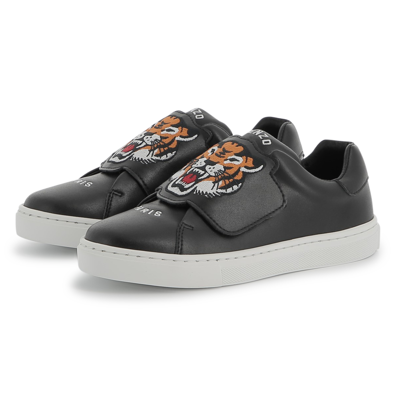 Leather Velcro sneakers KENZO KIDS 
                    UNISEX