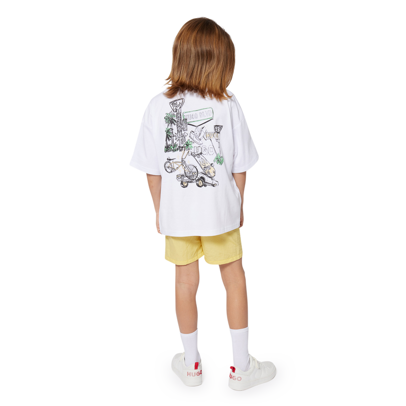 Water-repellent swim shorts HUGO 
                    BOY