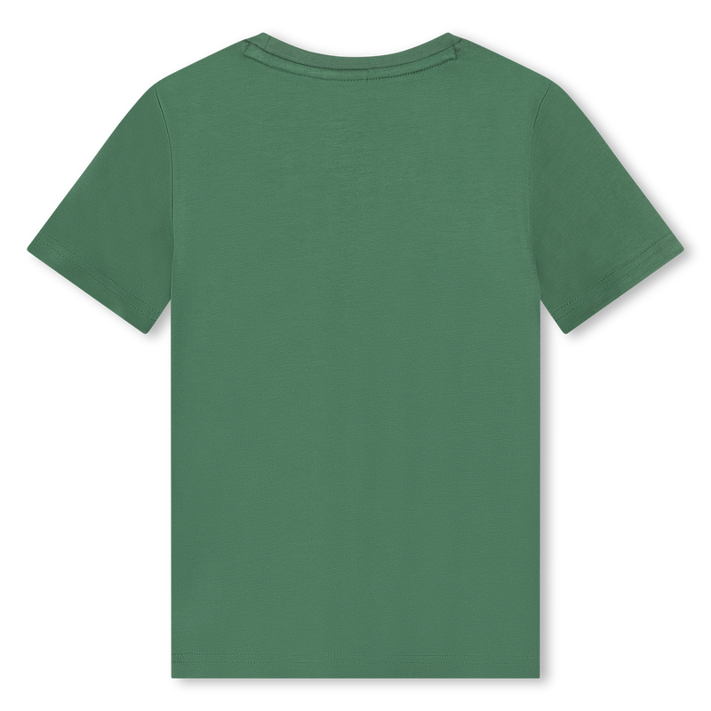 Cotton round-collar T-shirt BOSS 
                    BOY