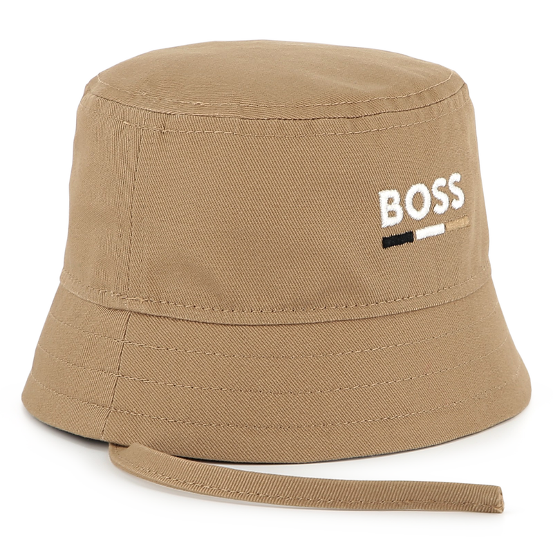 Cotton twill bucket hat BOSS 
                    BOY