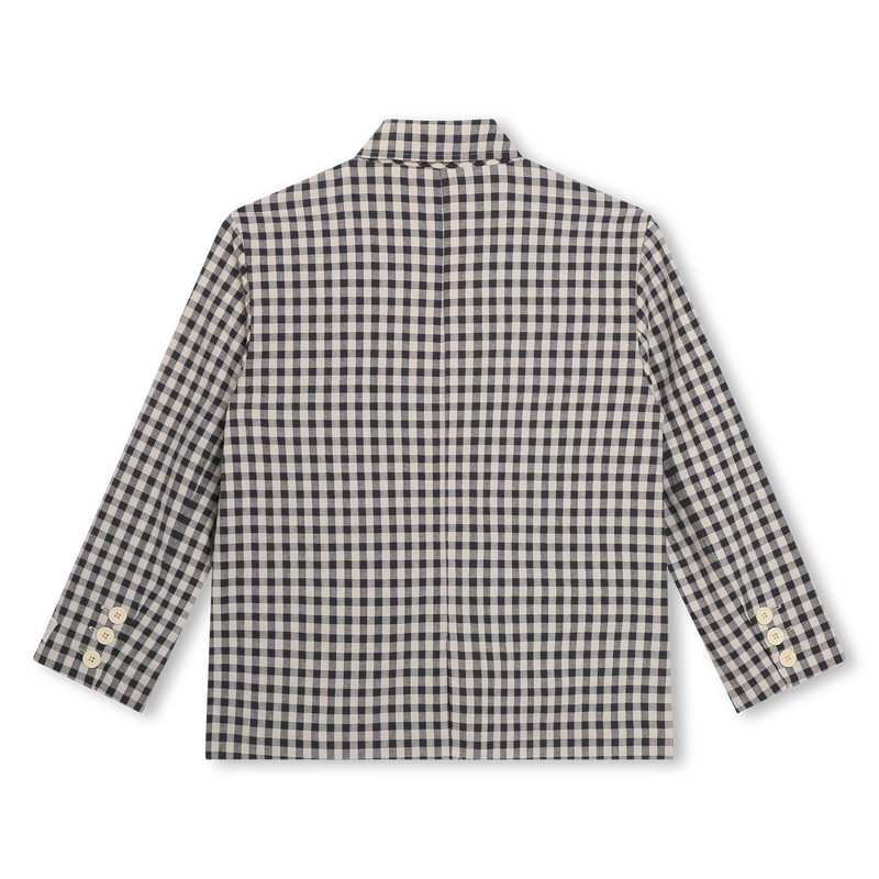 Checked suit jacket KENZO KIDS 
                    BOY