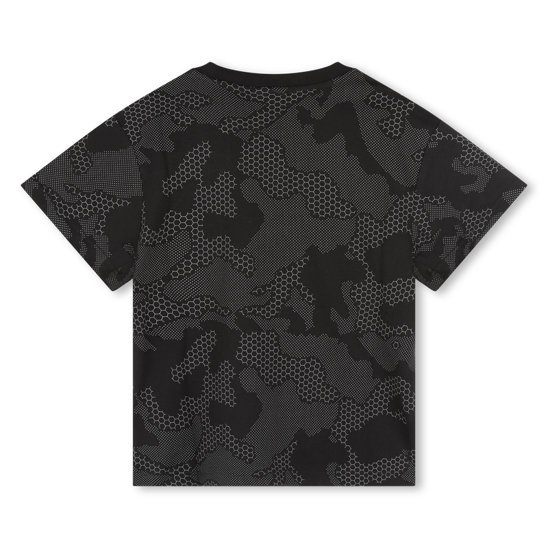 T-shirt with reflective print BOSS 
                    BOY