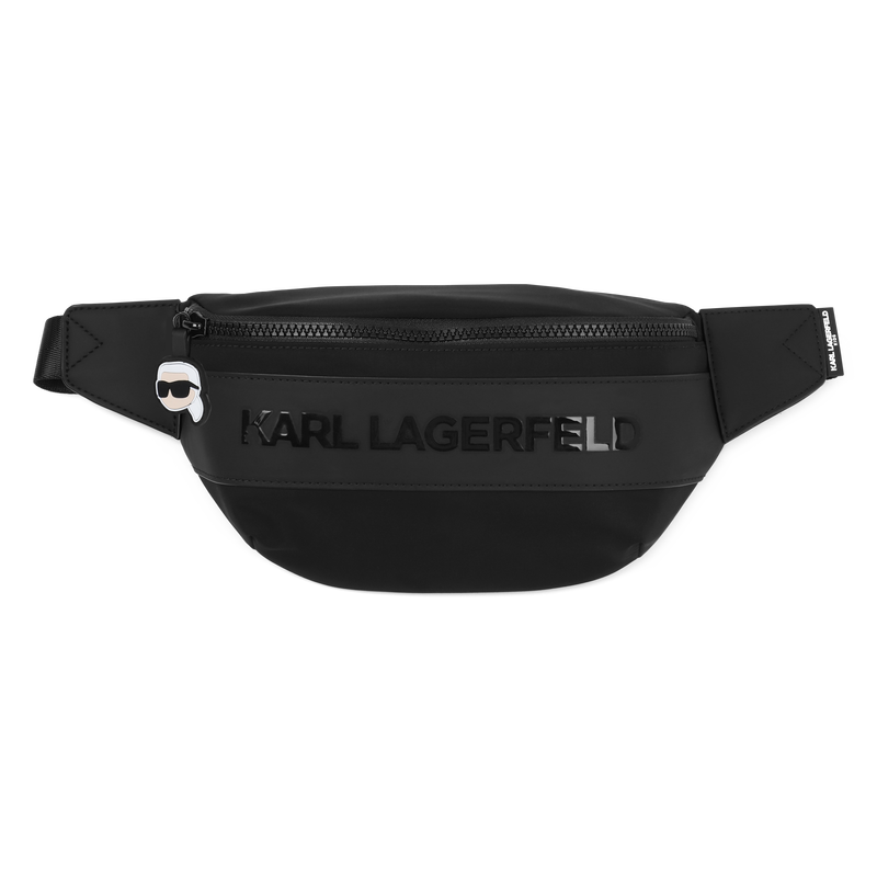 Belt bag with KARL badge KARL LAGERFELD KIDS 
                    BOY