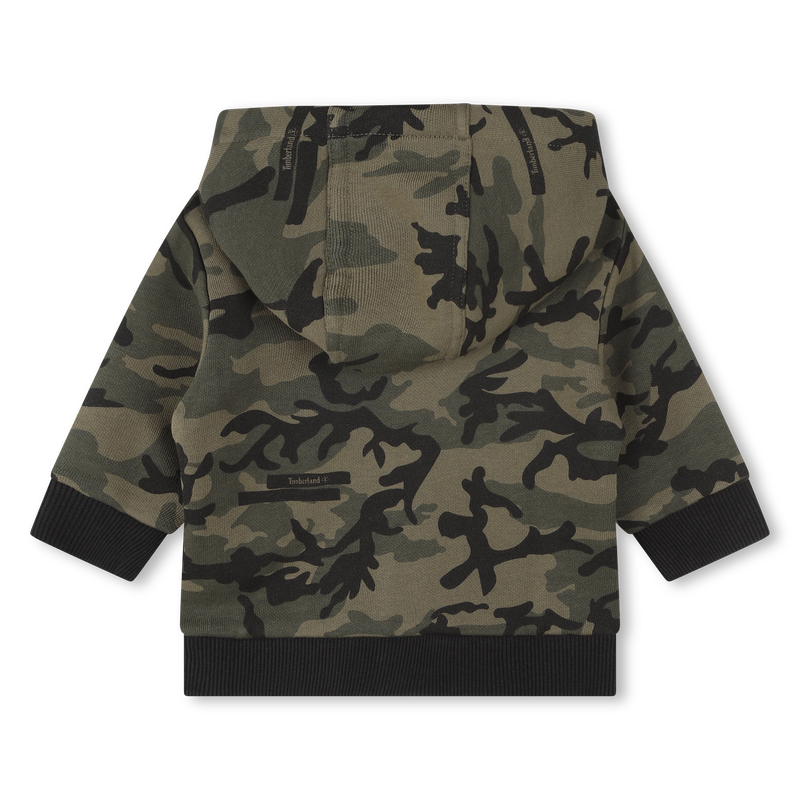 Hooded cardigan TIMBERLAND 
                    BOY