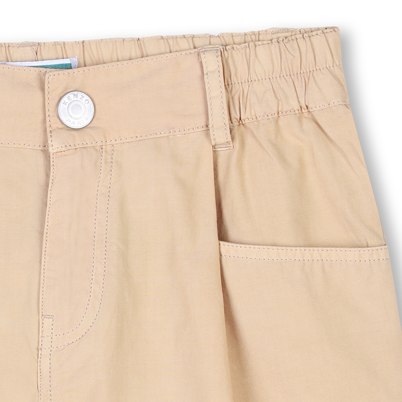 Flared shorts with pockets KENZO KIDS 
                    GIRL