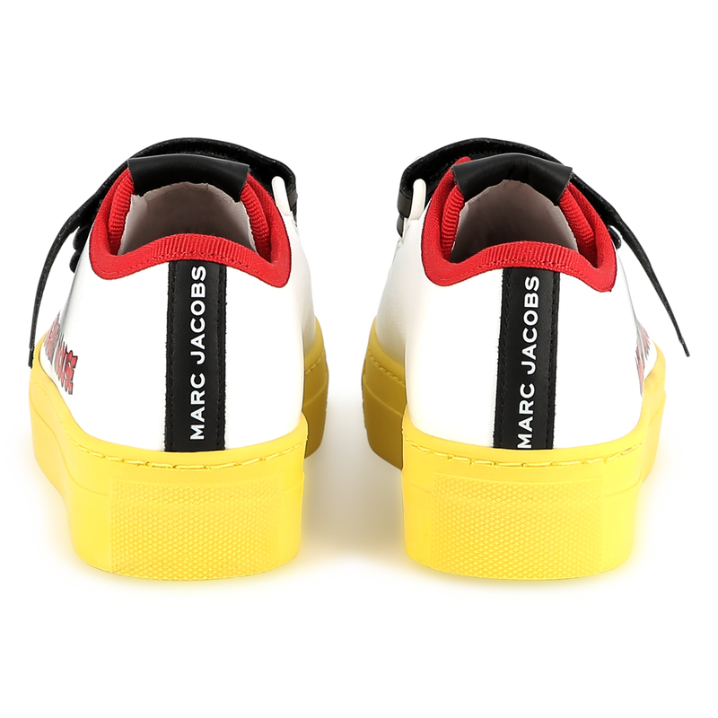 Velcro leather sneakers THE MARC JACOBS 
                    BOY