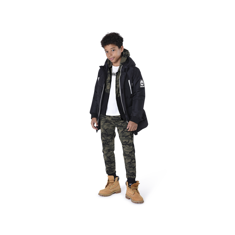 Hooded fleece sweatshirt TIMBERLAND 
                    BOY