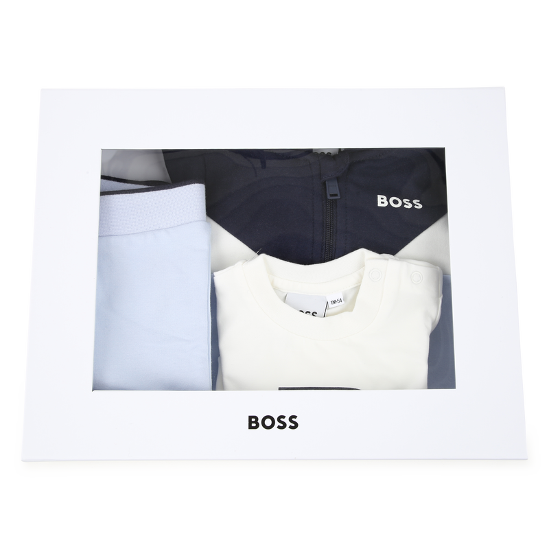 Cotton Ensemble Gift Set BOSS 
                    BOY