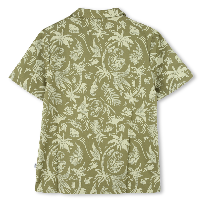 Cotton poplin shirt BOSS 
                    BOY