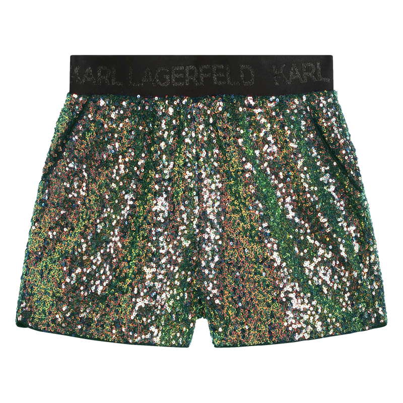 Decorative Shorts KARL LAGERFELD KIDS 
                    GIRL