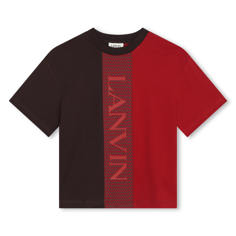 Color Block T-Shirt LANVIN 
                    BOY