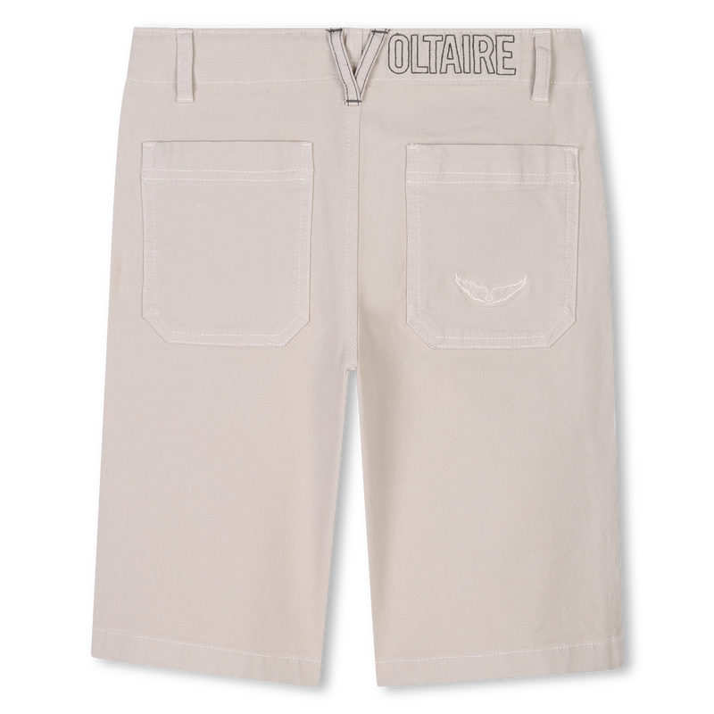 Embroidered Bermuda shorts ZADIG & VOLTAIRE 
                    BOY