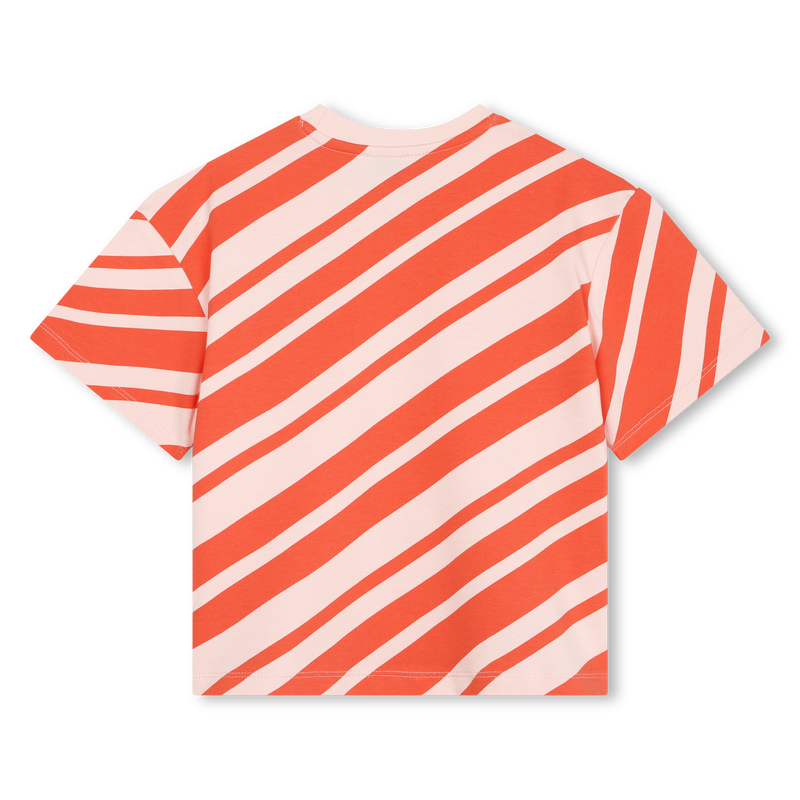 Logo patch printed T-shirt KENZO KIDS 
                    GIRL
