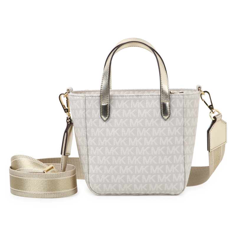 Printed zip-up tote bag MICHAEL KORS 
                    GIRL