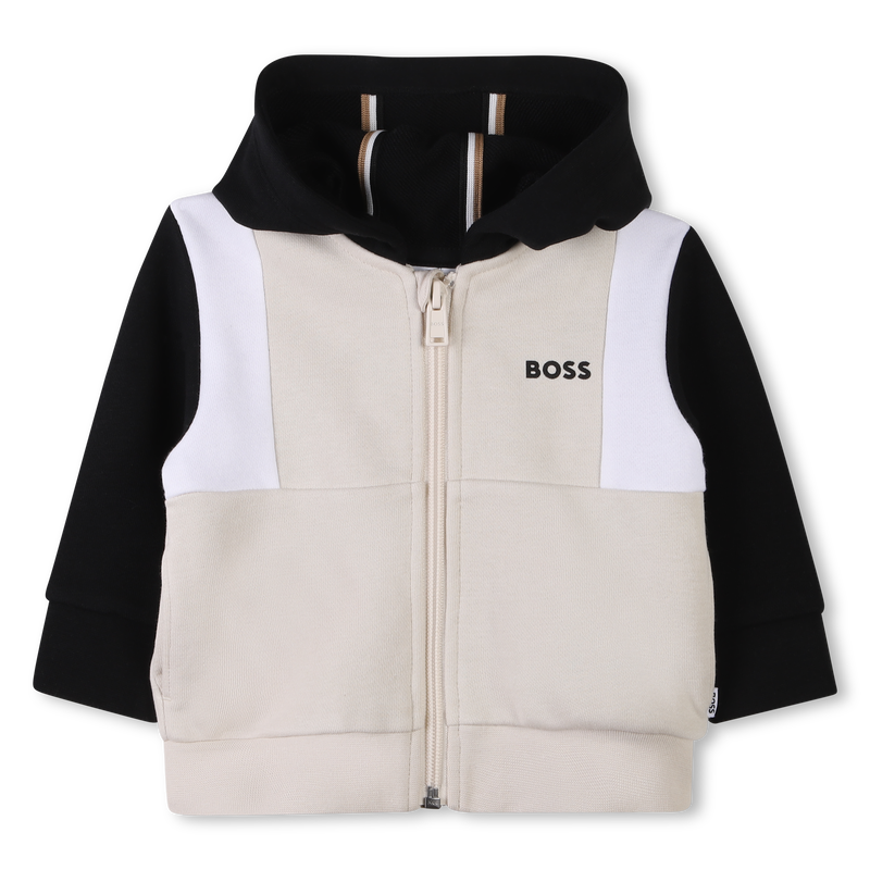 Zipped fleece sweatshirt BOSS 
                    BOY