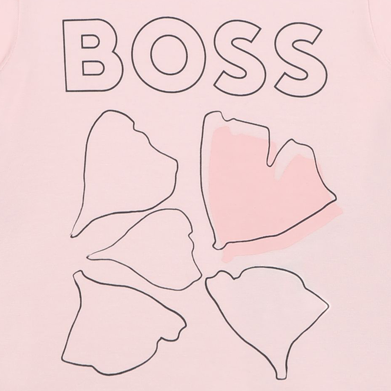 Petal Print T-Shirt BOSS 
                    GIRL
