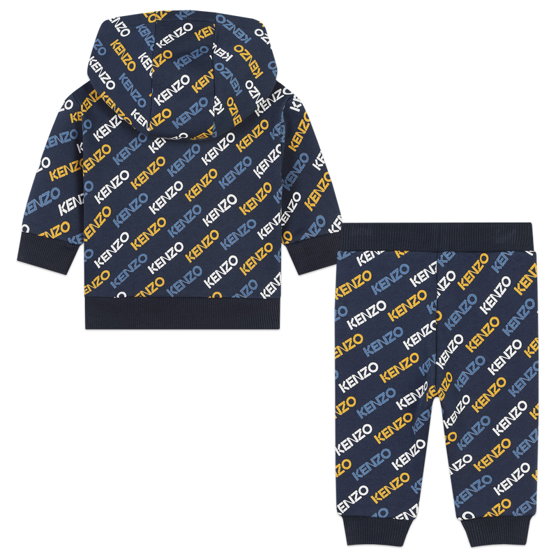 Hooded Cardigan & Trousers KENZO KIDS 
                    BOY
