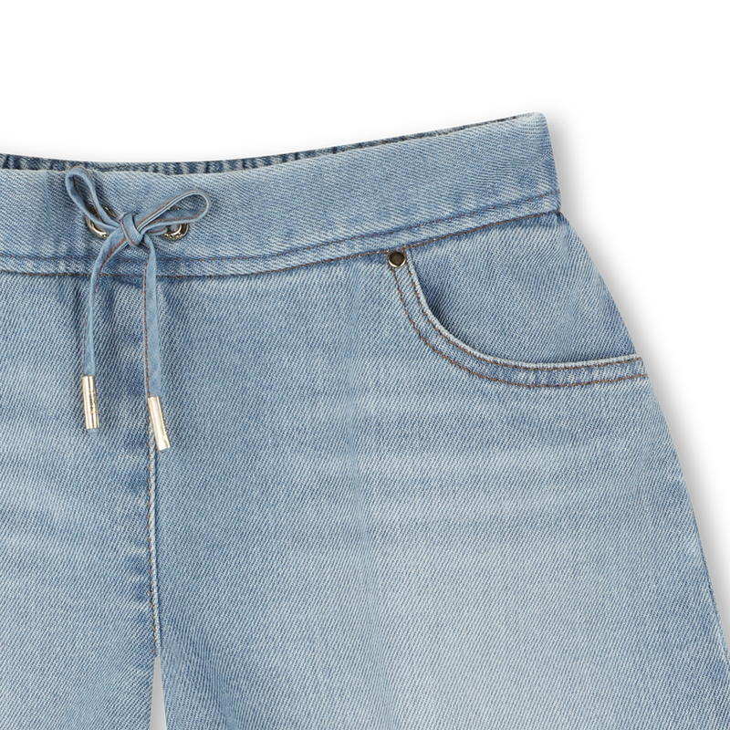 Drawstring denim shorts CHLOE 
                    GIRL