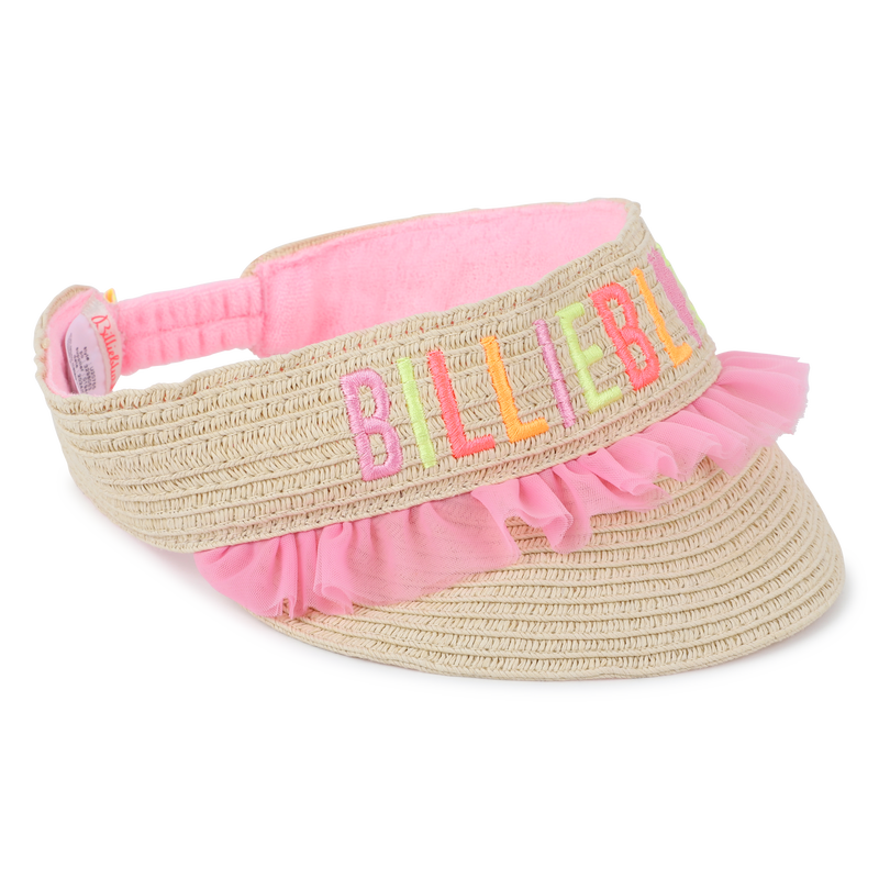 Embroidered logo visor BILLIEBLUSH 
                    GIRL