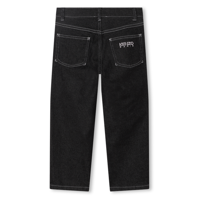 Stretch cotton jeans KENZO KIDS 
                    UNISEX
